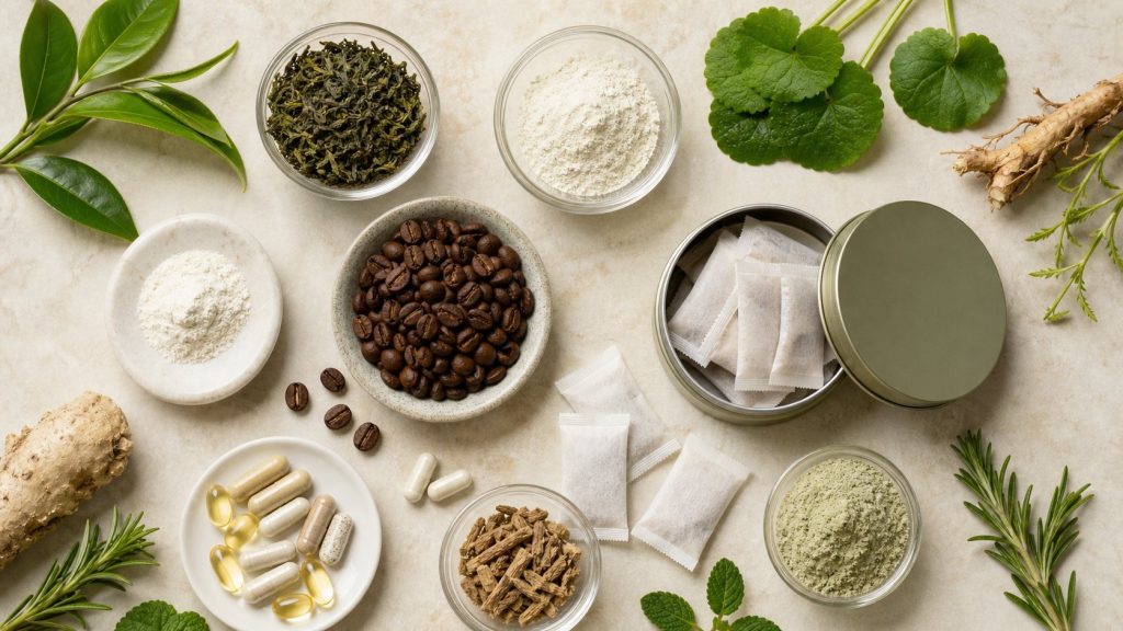 caffeine pouches vs nootropic pouches guide