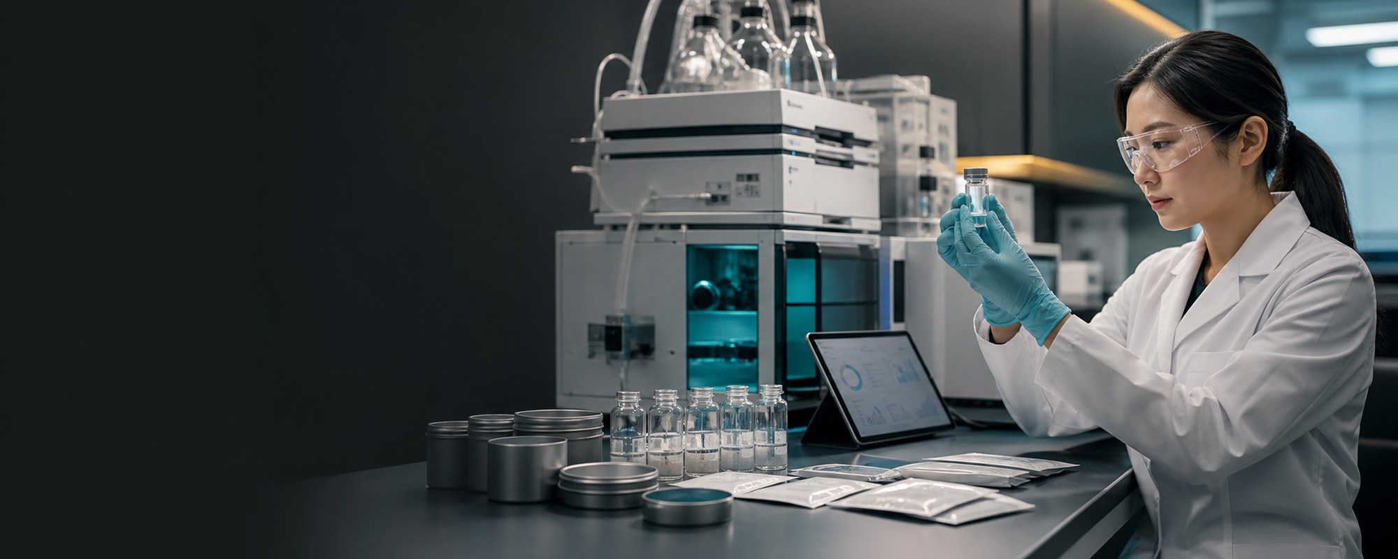 Nootropic pouch laboratory quality control and third-party testing