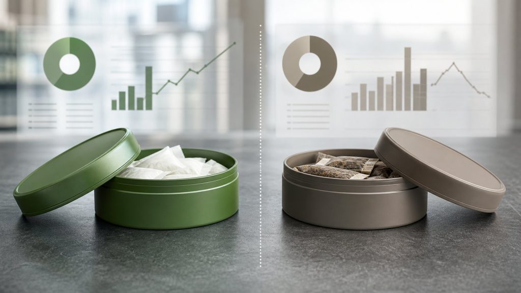 nootropic pouches vs nicotine pouches: market gap for nicotine-free brands guide