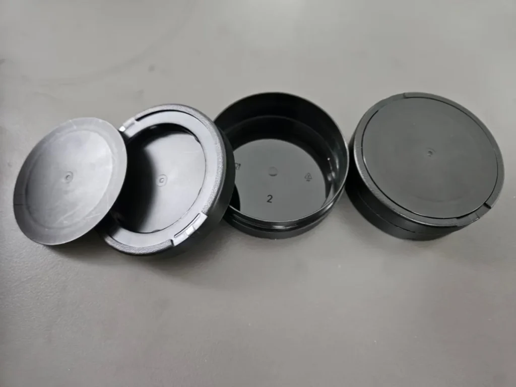 AQJ Double-opening Child-Resistant Can (Dustbin) CQ-LJCH-CH empty nootropic pouch can packaging